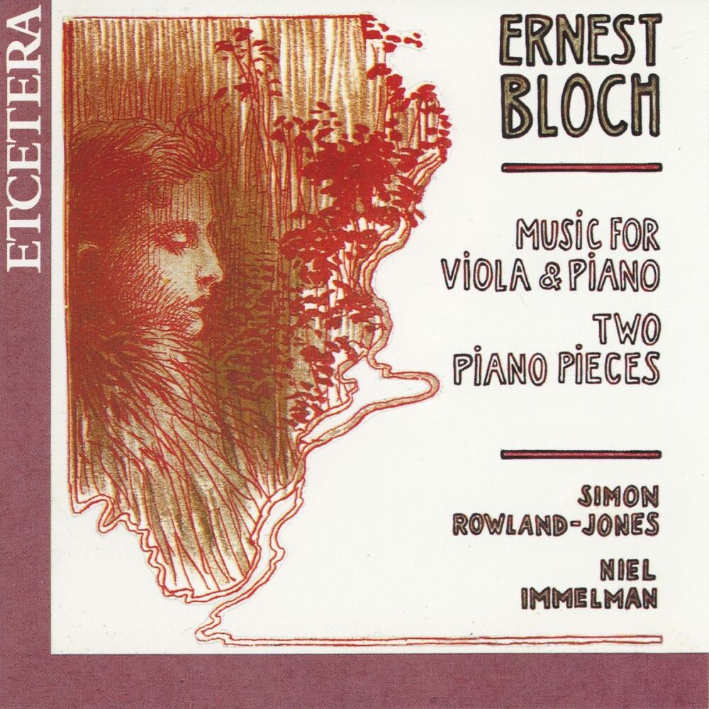 Picture of Ernest Bloch, Music for viola and piano, Two piano pieces