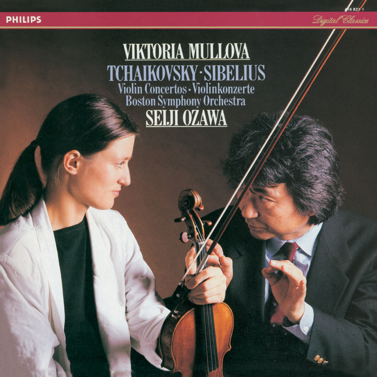 Album cover of Tchaikovsky & Sibelius Violin Concertos
