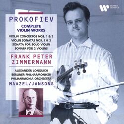 Cover of Prokofiev: Complete Violin Works. Violin Concertos, Violin Sonatas, Sonata for Solo Violin, Sonata for 2 Violins