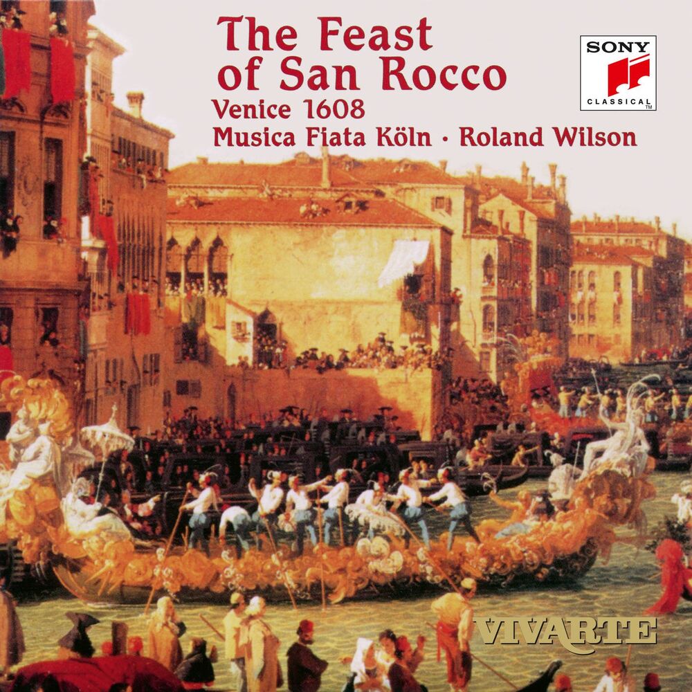 Picture of The Feast of San Rocco, Venice 1608