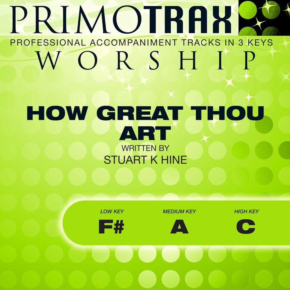 Picture of How Great Thou Art (Worship Primotrax) [Performance Tracks] - EP