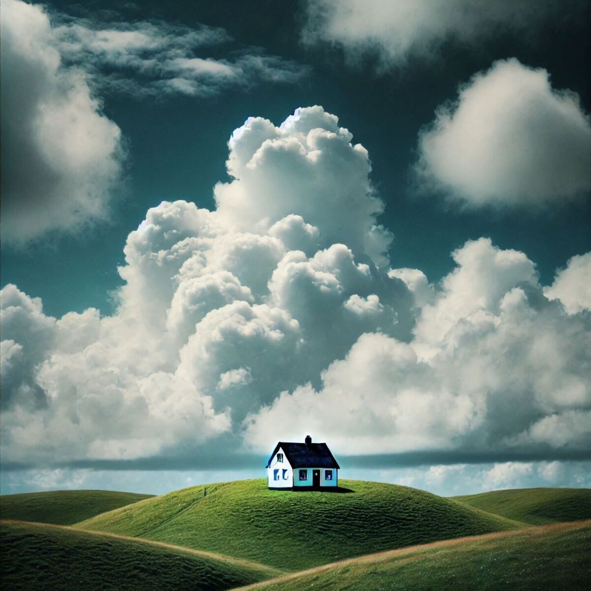 Album cover of when the world started over again