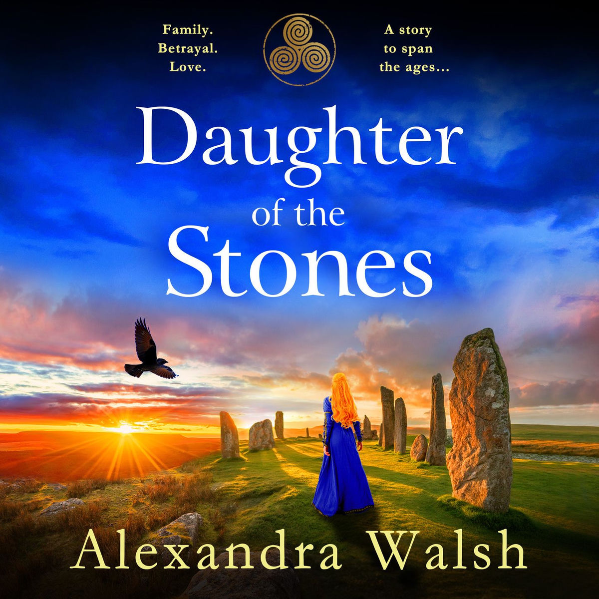 Album cover of Daughter of the Stones - A BRAND NEW completely spellbinding and utterly enchanting timeslip novel from Alexandra Walsh ? (Unabridged)
