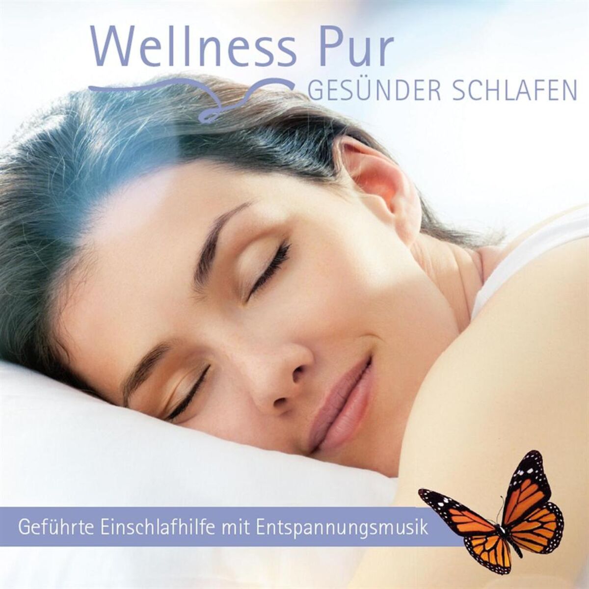 Album cover of Geführte Tiefenentspannung zum schnelleren Einschlafen.