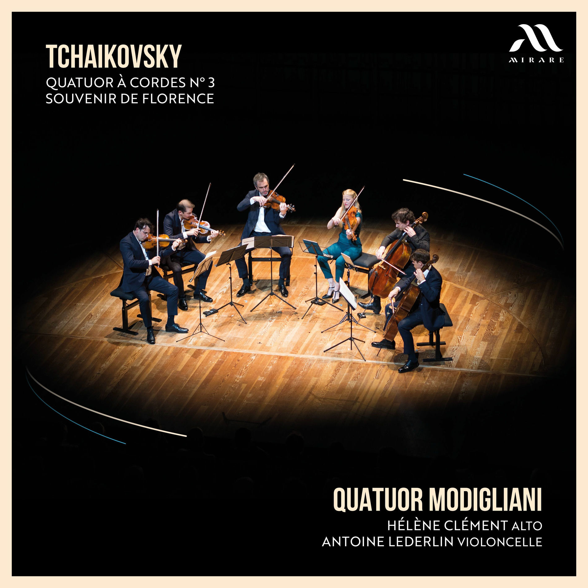 Album cover of String Quartet No. 3 in E-Flat Minor, Op. 30: II. Allegro vivo e scherzando