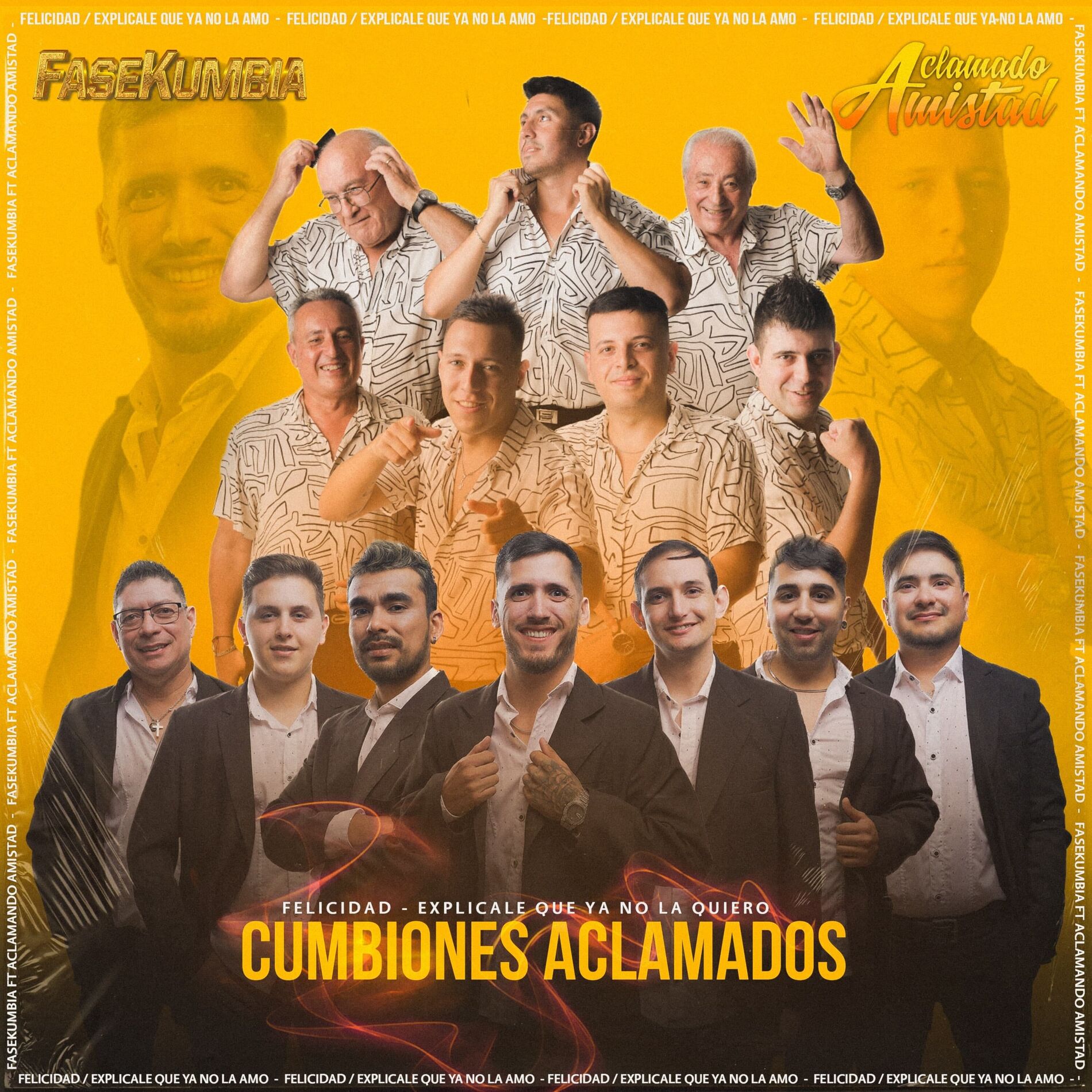 Album cover of Cumbiones Aclamados / Felicidad / Explícale Que Ya No la Quiero