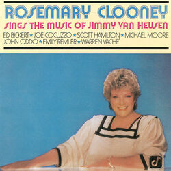 Cover of Rosemary Clooney Sings The Music Of Jimmy Van Heusen