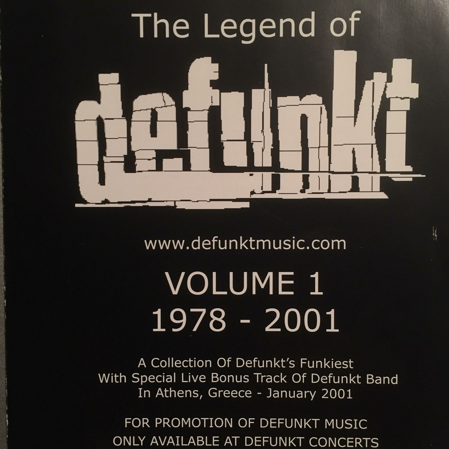 Album cover of The Legend of Defunkt