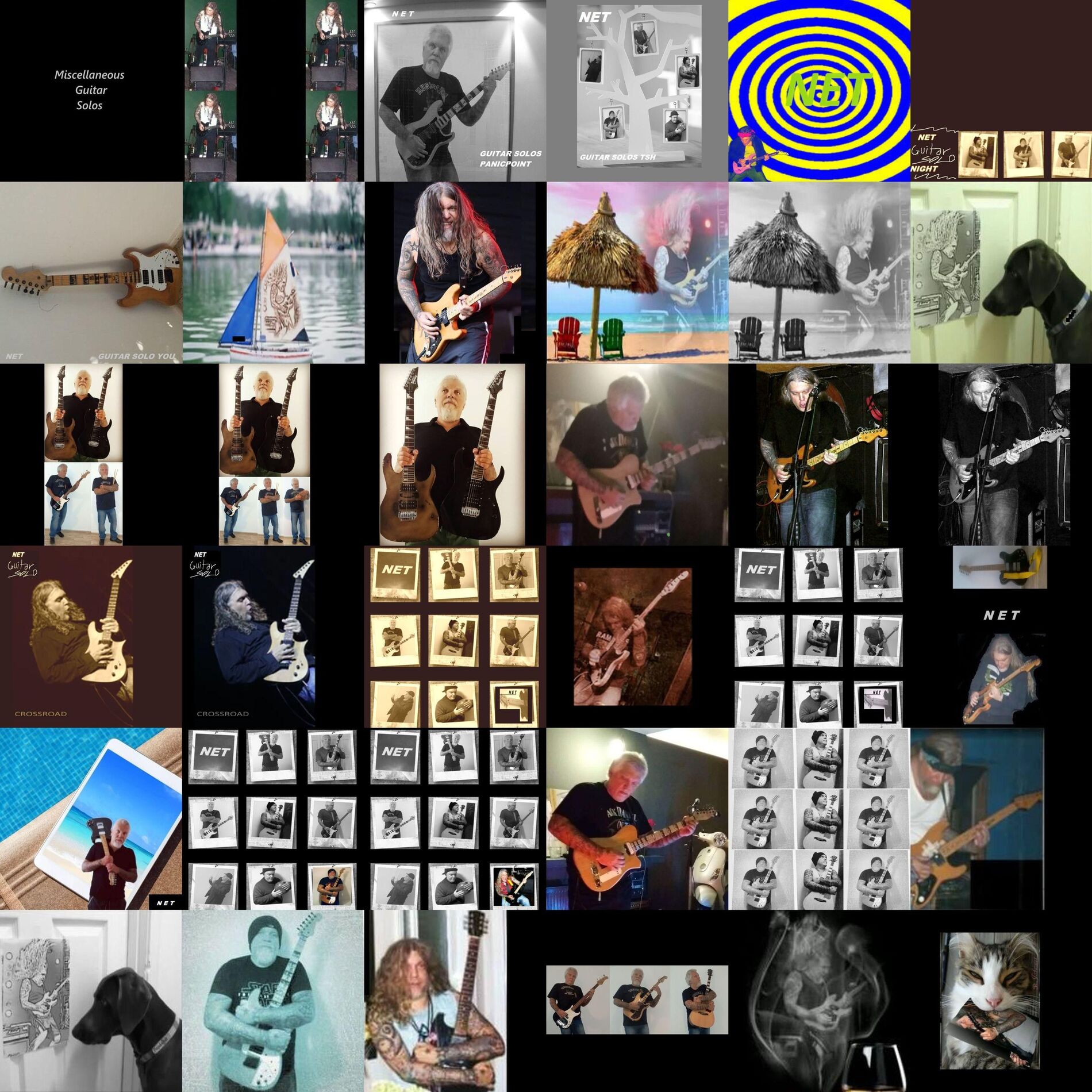 Album cover of Miscellaneous Guitar Solos
