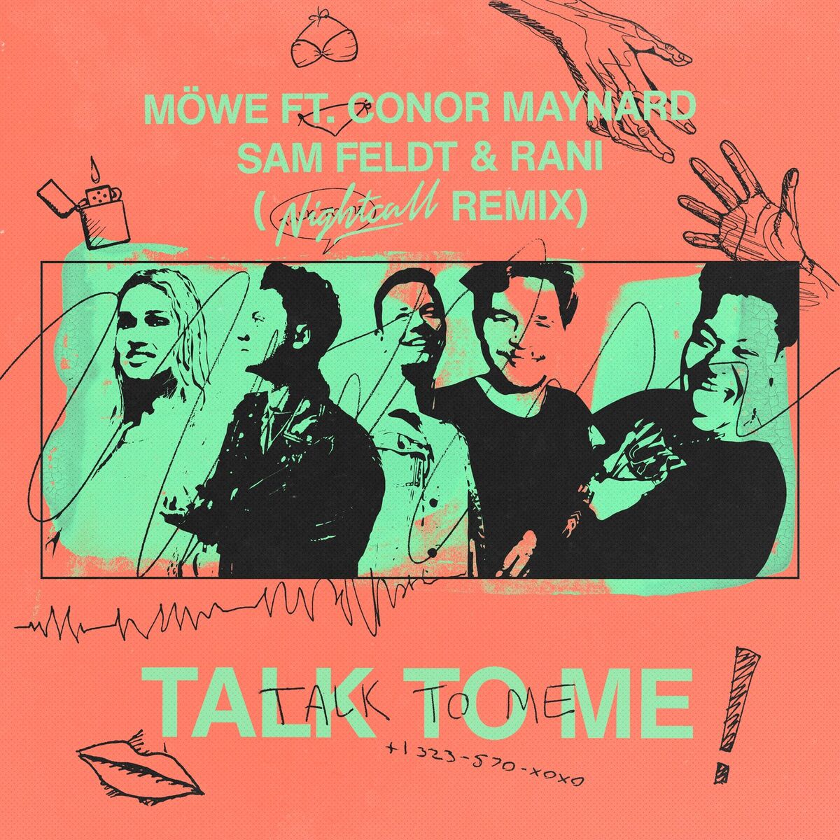 Album cover of Talk to Me (feat. Conor Maynard, Sam Feldt & RANI)