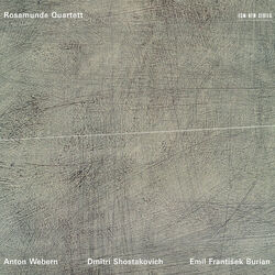 Cover of Webern - Shostakovich - Burian