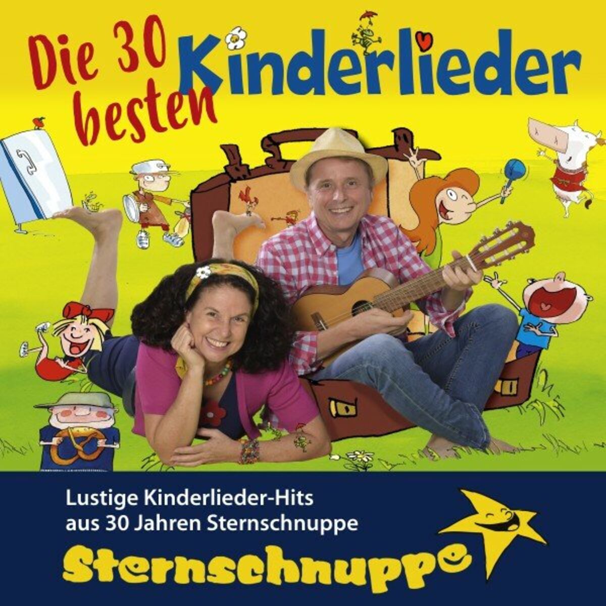 Album cover of Die 30 besten Kinderlieder (Lustige Kinderlieder-Hits aus 30 Jahren Sternschnuppe)