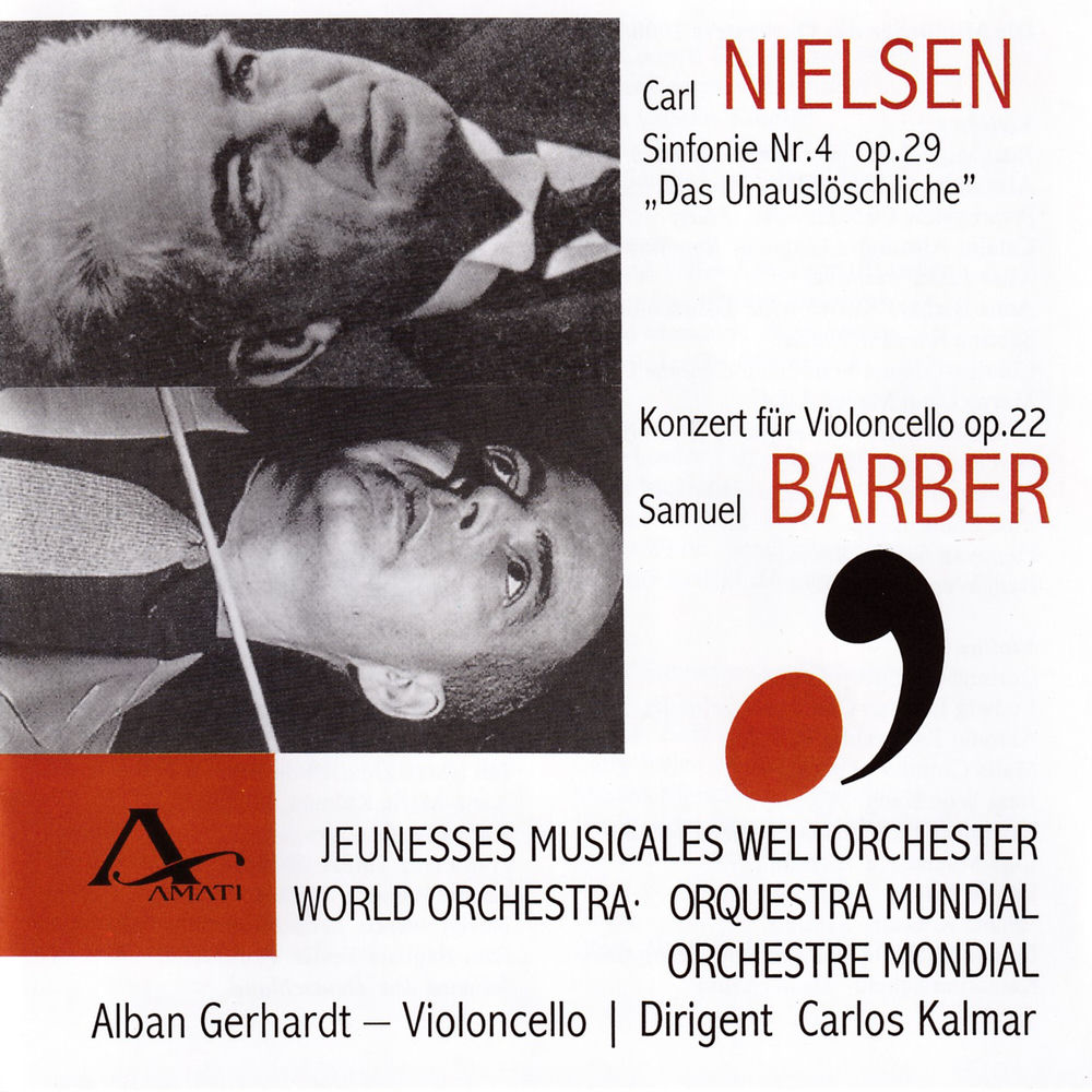 Carl Nielsen: Symphony No.4 - Samuel Barber: Concerto for Cello and Winds