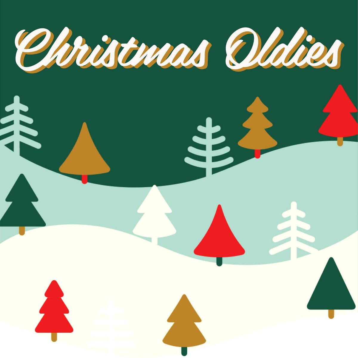 Album cover of Christmas Oldies 50s, 60s, 70s
