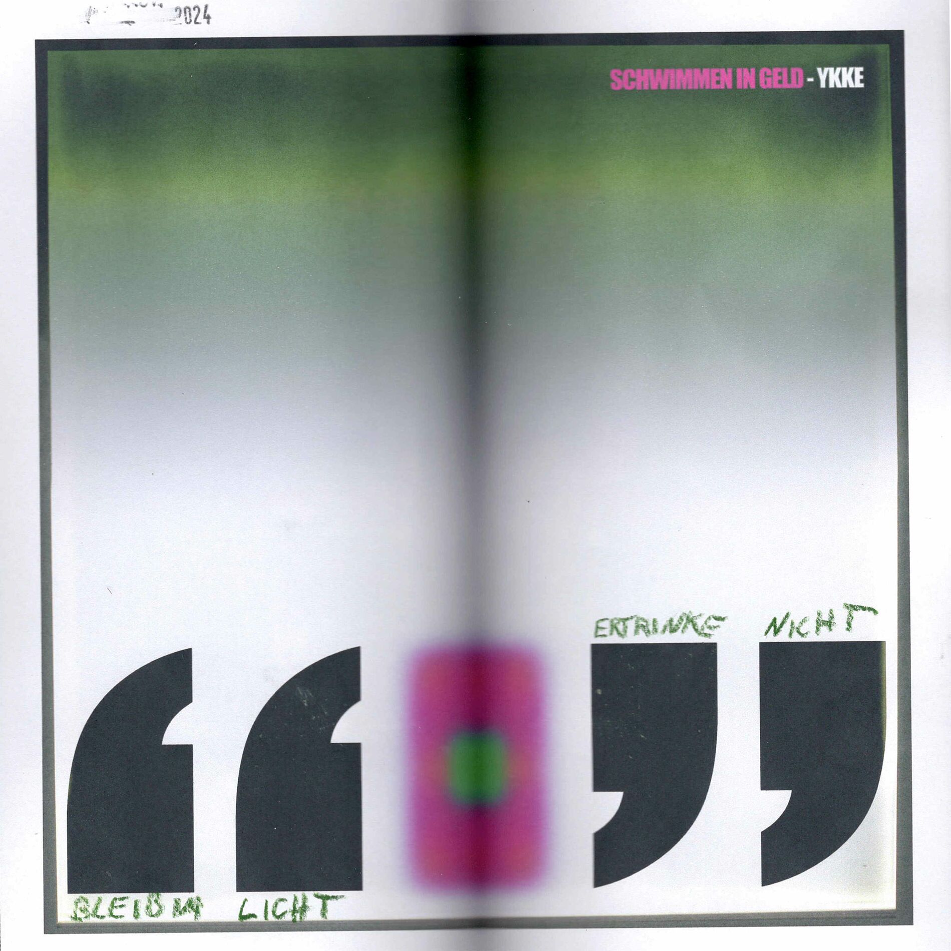 Album cover of SCHWIMMEN IN GELD