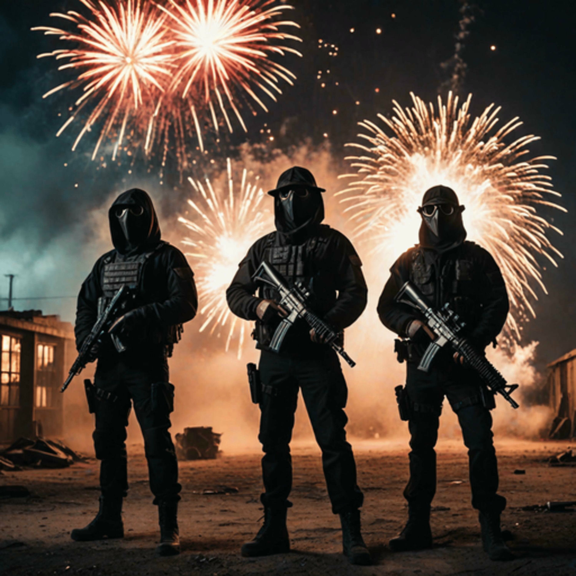 Album cover of FIREWORKS (feat. Mvko & Young Overdue)