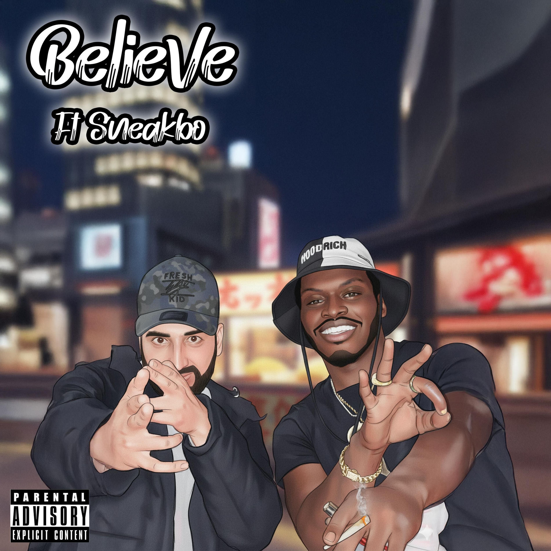 Album cover of Believe (feat. Sneakbo)