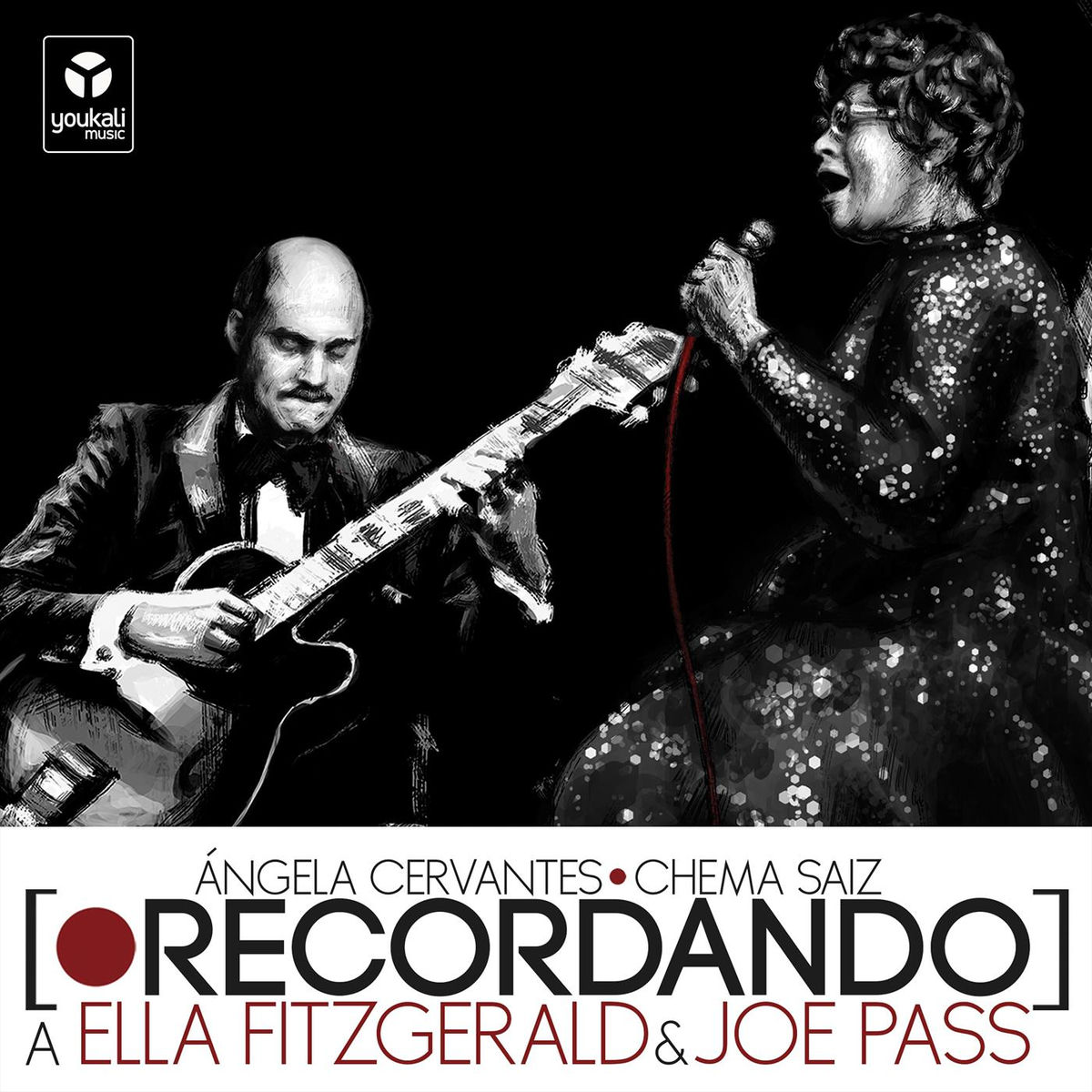 Album cover of Recordando a Ella Fitzgerald & Joe Pass