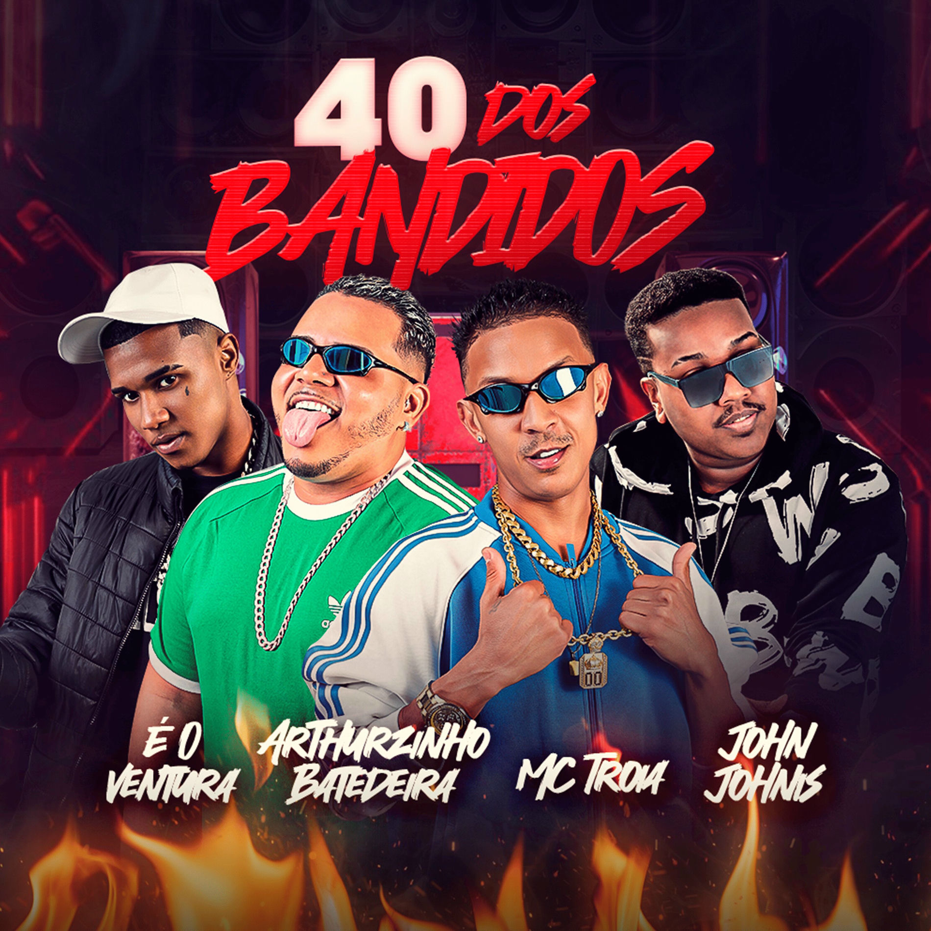 Album cover of 40 dos Bandidos
