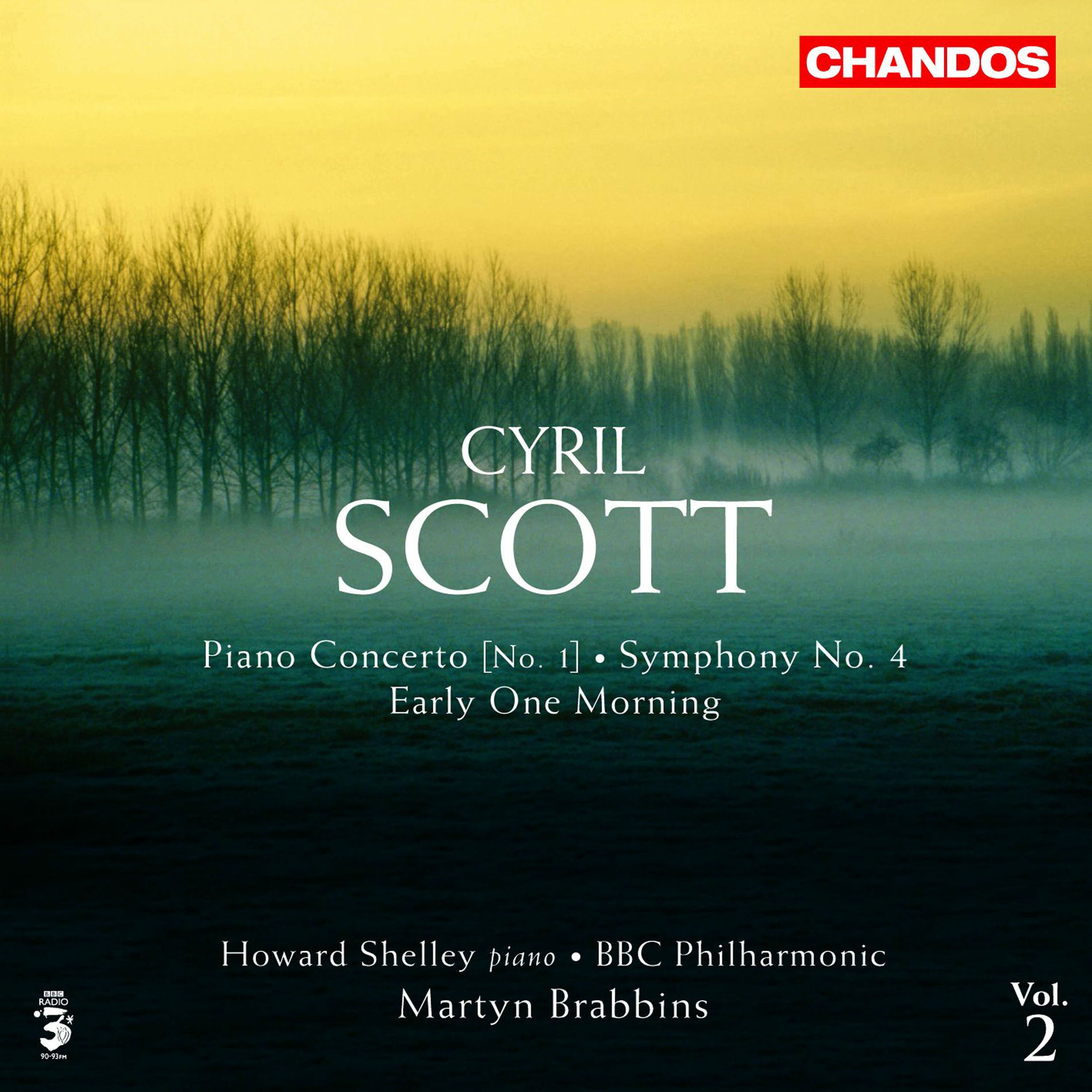 Album cover of Scott: Piano Concerto, Symphony No. 4 & Early One Morning