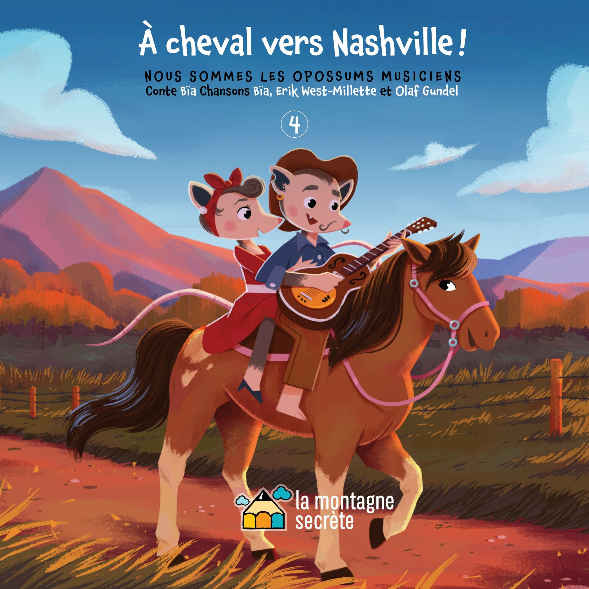 Album cover of À cheval vers Nashville !
