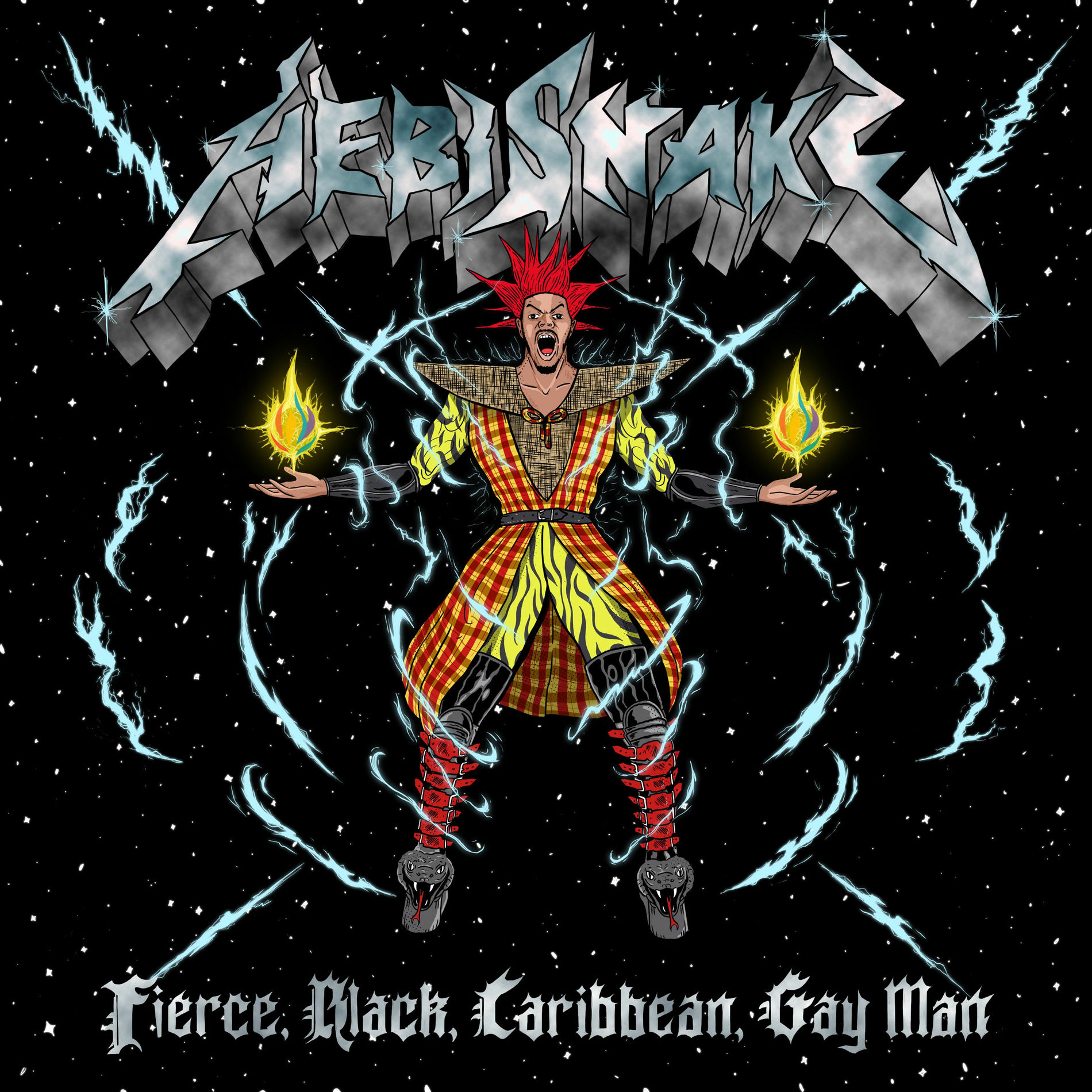 Album cover of Fierce, Black, Carribean, Gay Man