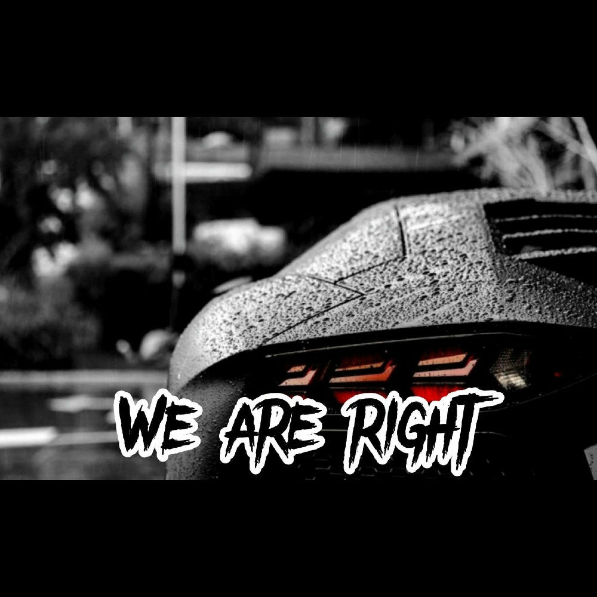 Album cover of We are right