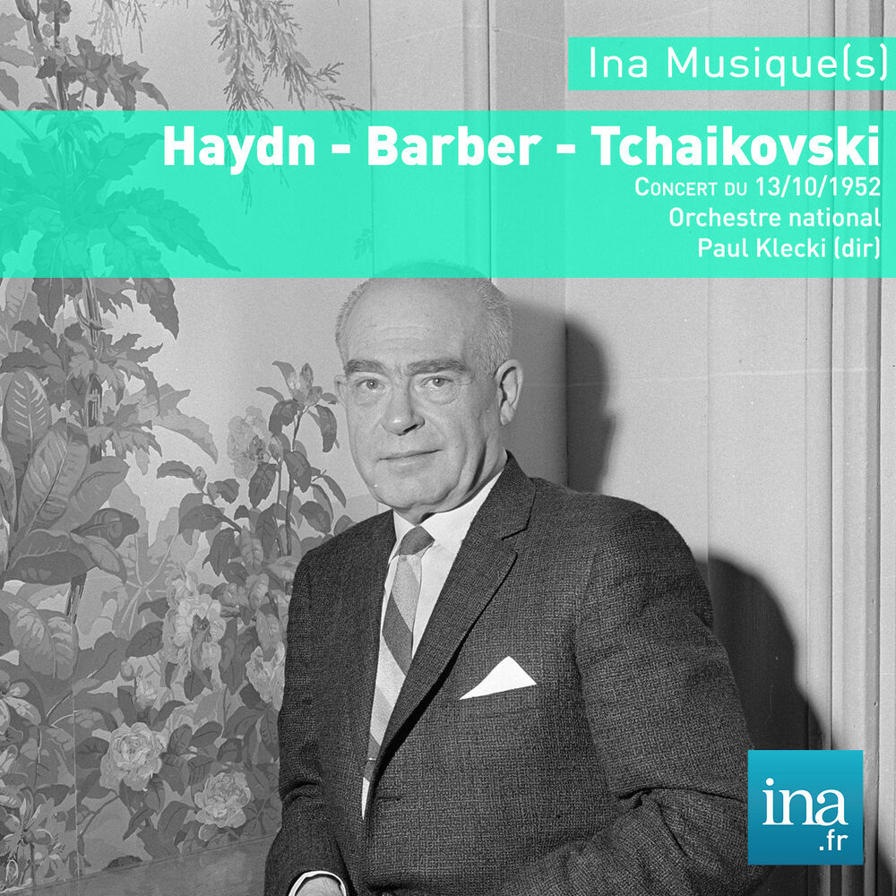 Picture of J. Haydn - S. Barber - P. I. Tchaïkovski, Orchestre National de la RTF, Concert du 13/10/1952, Paul Klecki (dir)