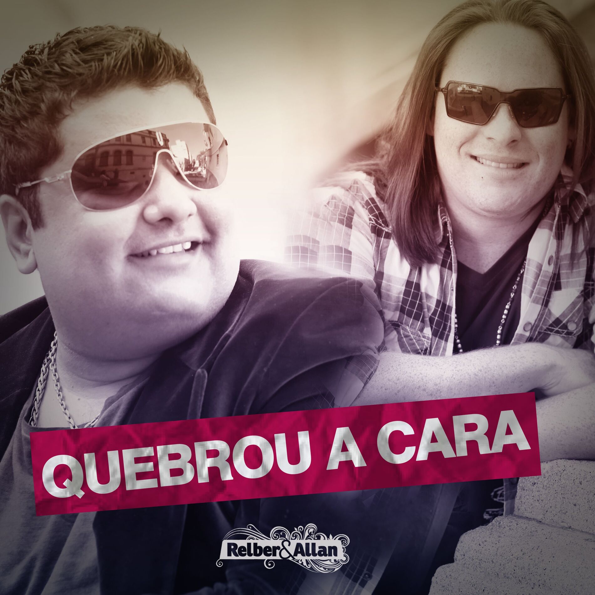 Album cover of Quebrou a Cara (Ao Vivo)