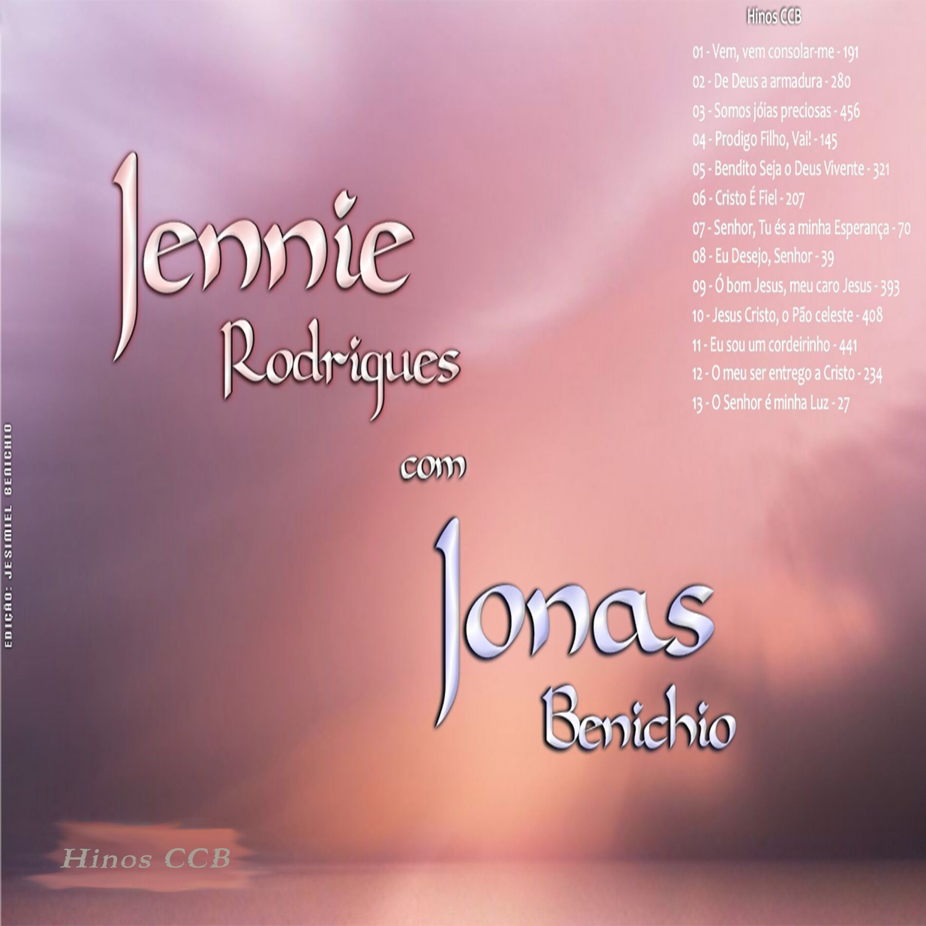 Album cover of Jennie Rodrigues Com Jonas Benichio