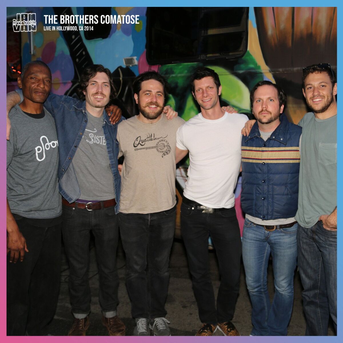 Album cover of Jam in the Van - The Brothers Comatose (Live Session, Hollywood, CA, 2014)