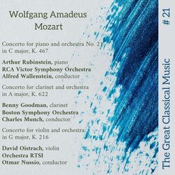 Cover of The Great Classical Music: Wolfgang Amadeus Mozart