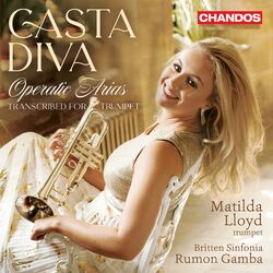 Cover of Casta Diva - Operatic arias transcribed for trumpet