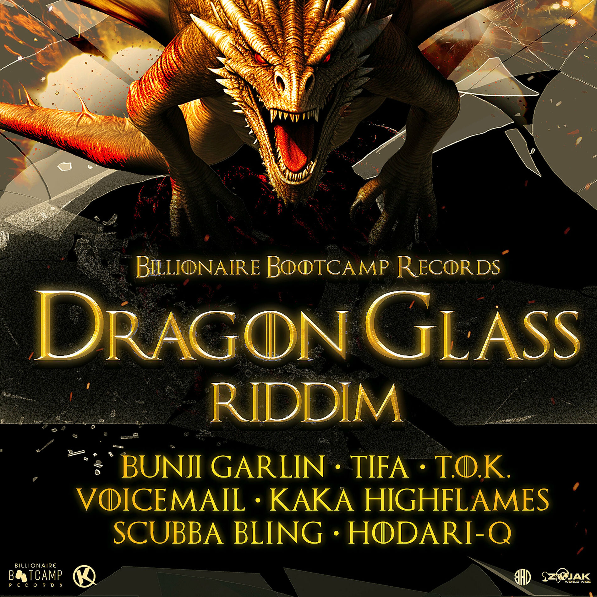 Album cover of Dragon Glass Riddim