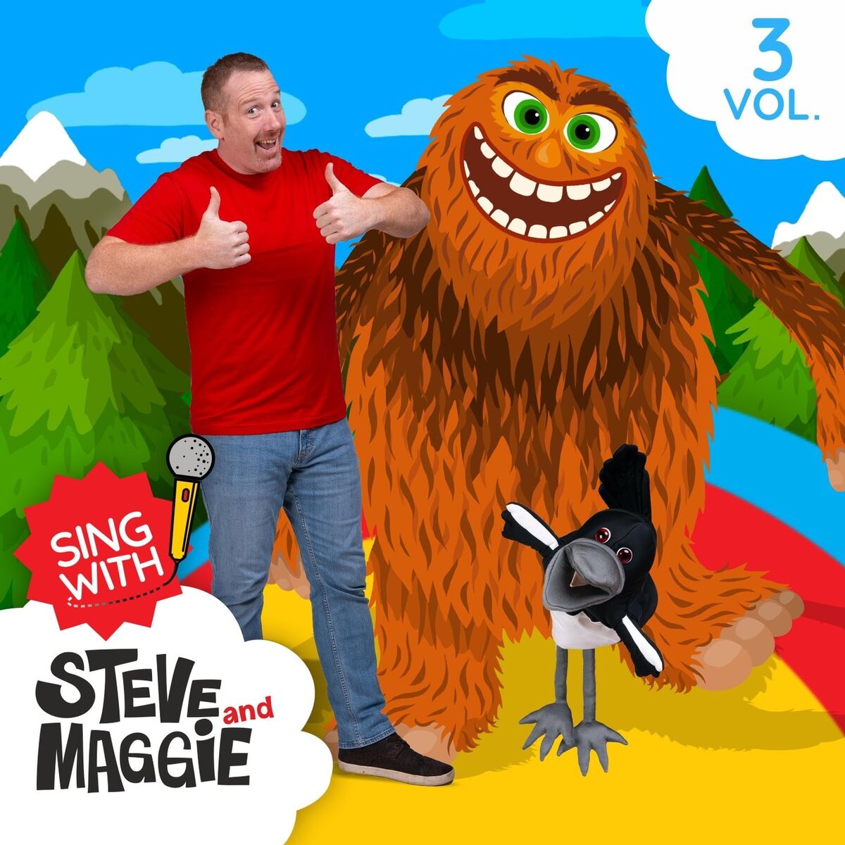 Album cover of Sing with Steve and Maggie, Vol. 3