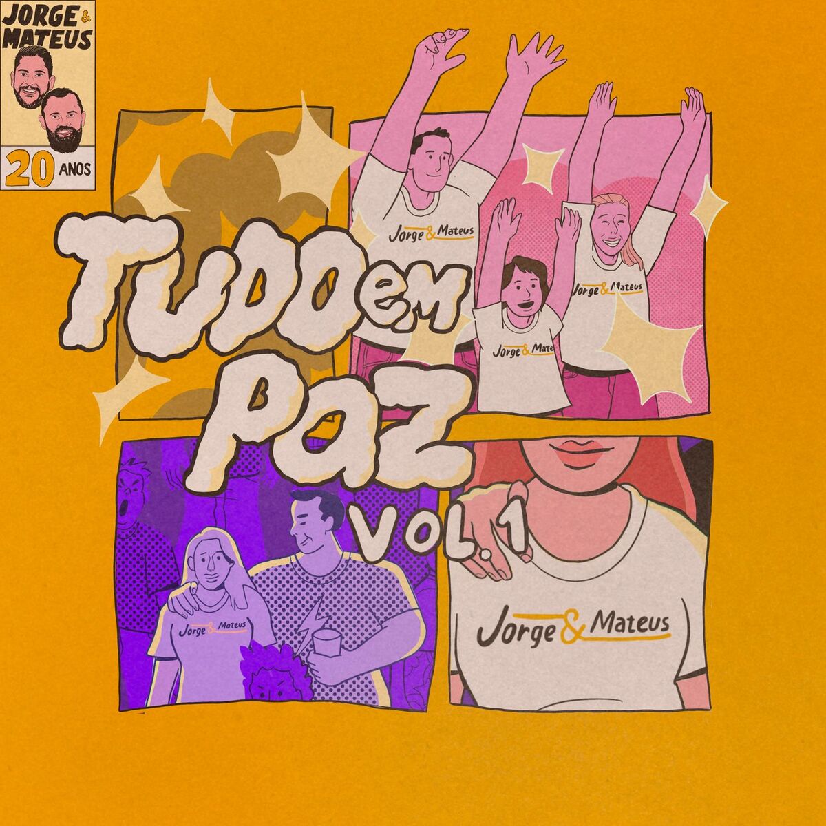 Album cover of Tudo Em Paz, Vol. 1