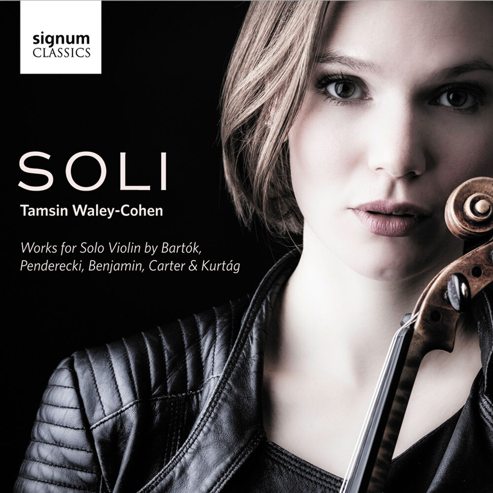 Picture of SOLI: Works for Solo Violin by Bartók, Penderecki, Benjamin, Carter and Kurtág