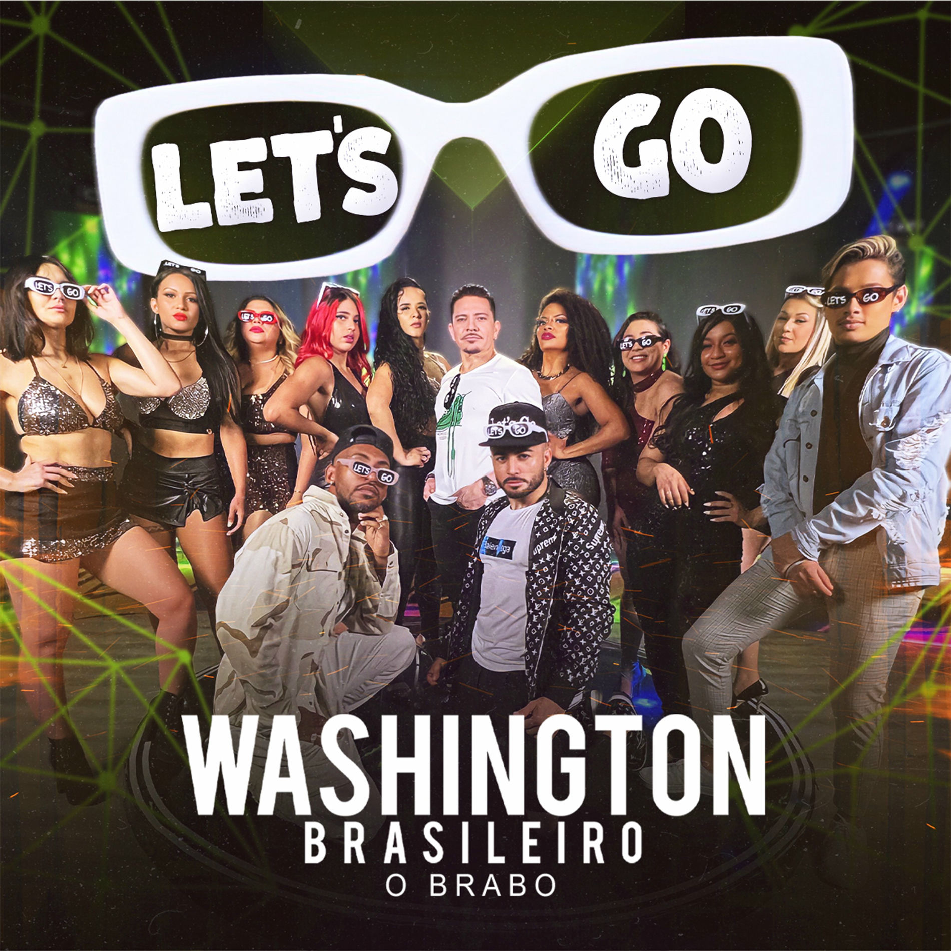 Album cover of Let's Go Washington Brasileiro