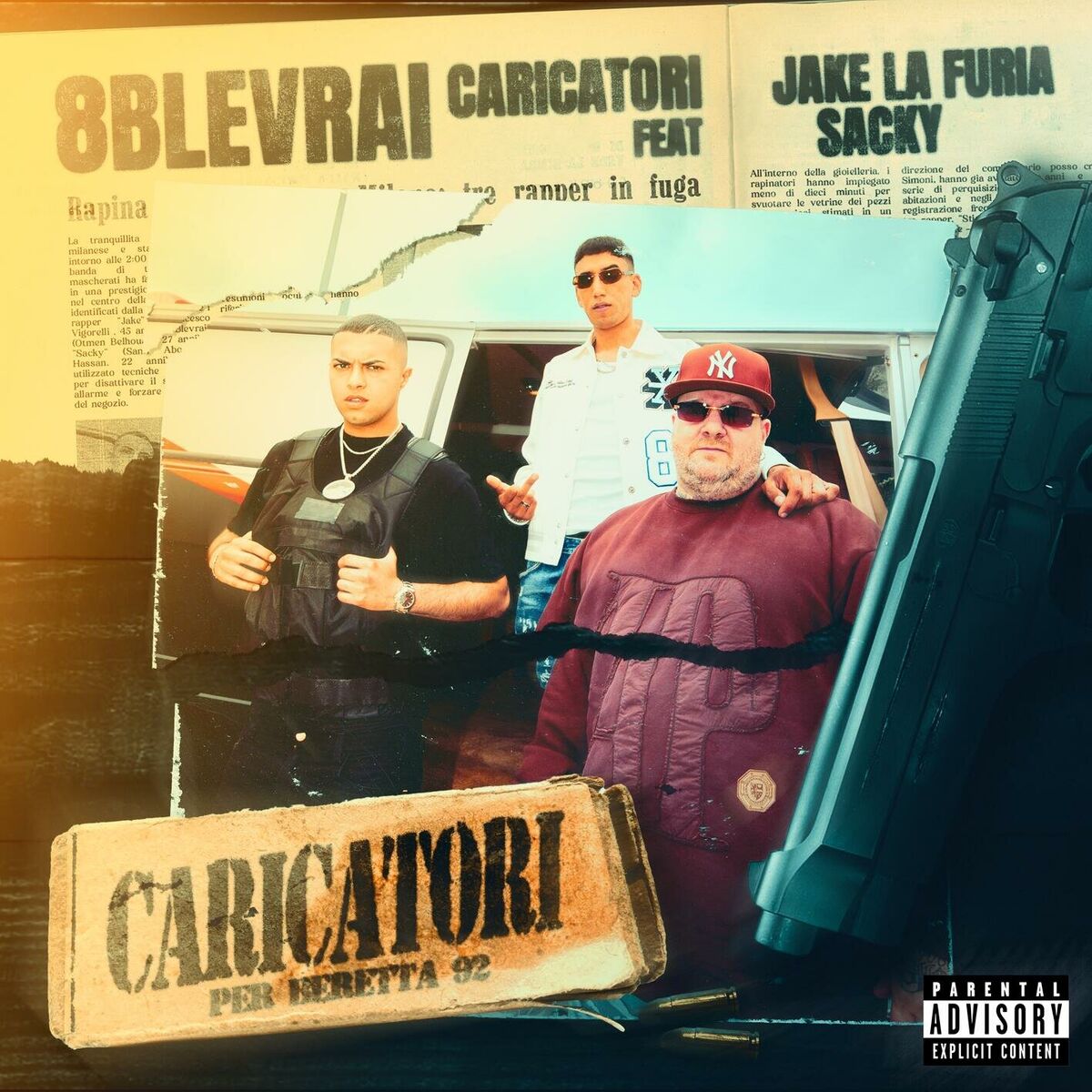 Album cover of Caricatori (feat. Jake La Furia, Sacky & 2nd Roof)