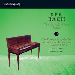 Cover of C.P.E. Bach: The Solo Keyboard Music, Vol. 32