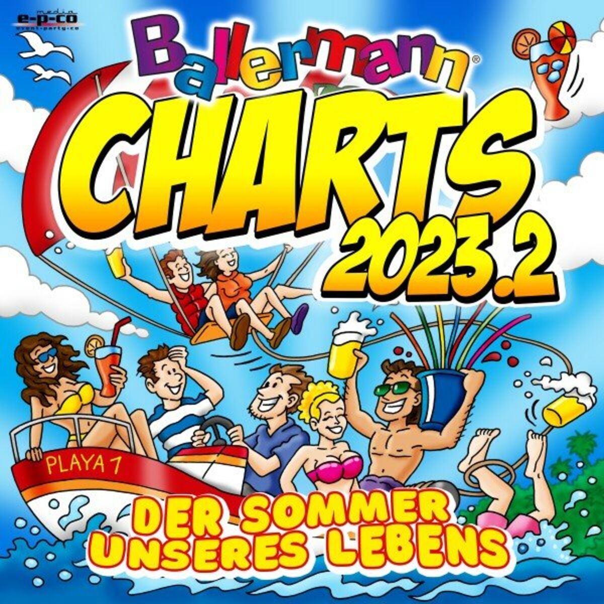 Album cover of Ballermann Charts 2023.2 - Der Sommer unseres Lebens