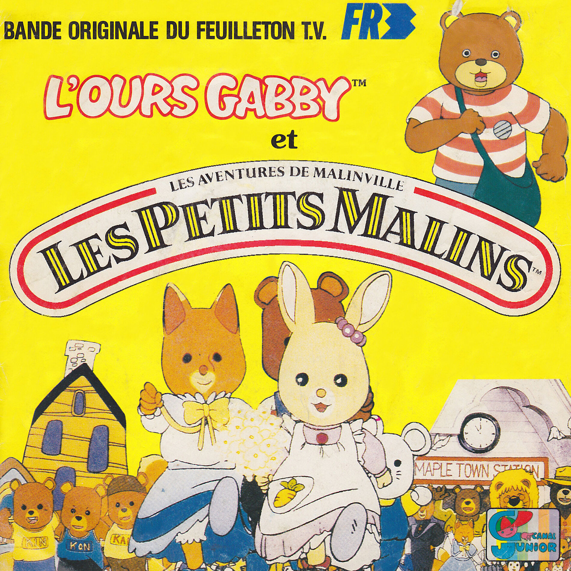 Album cover of L'ours Gabby et les Petits Malins