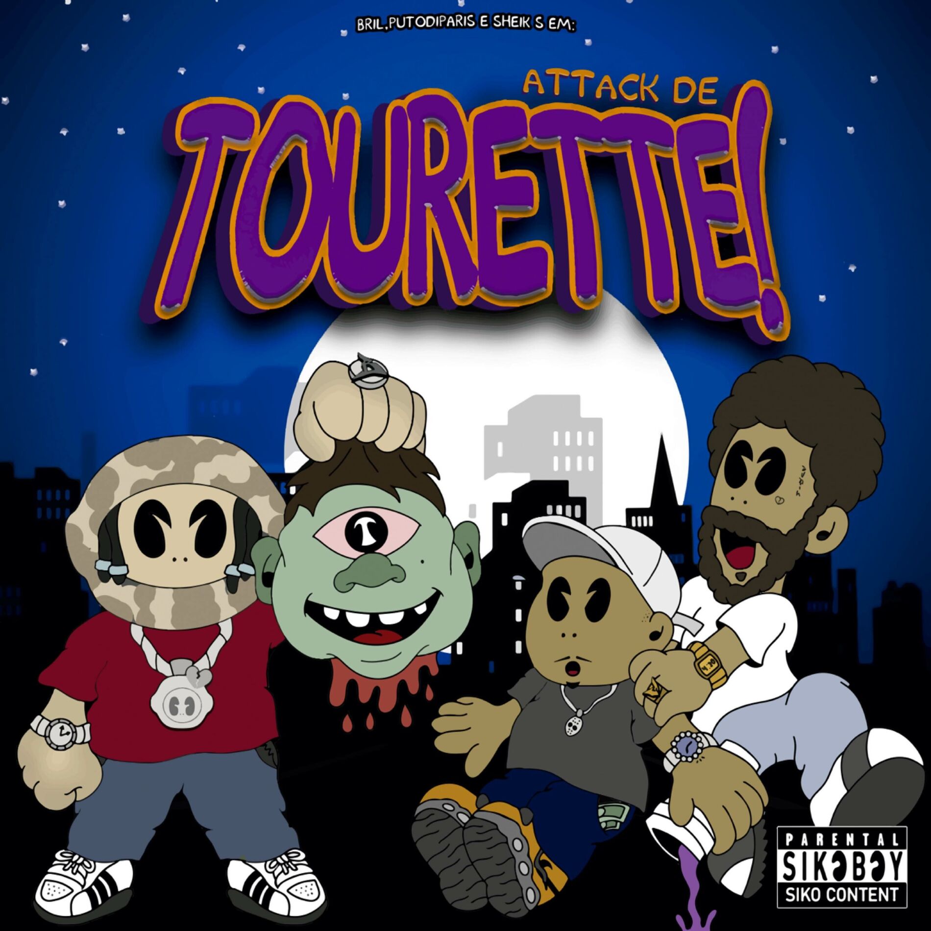 Album cover of ATTACK DE TOURETTE
