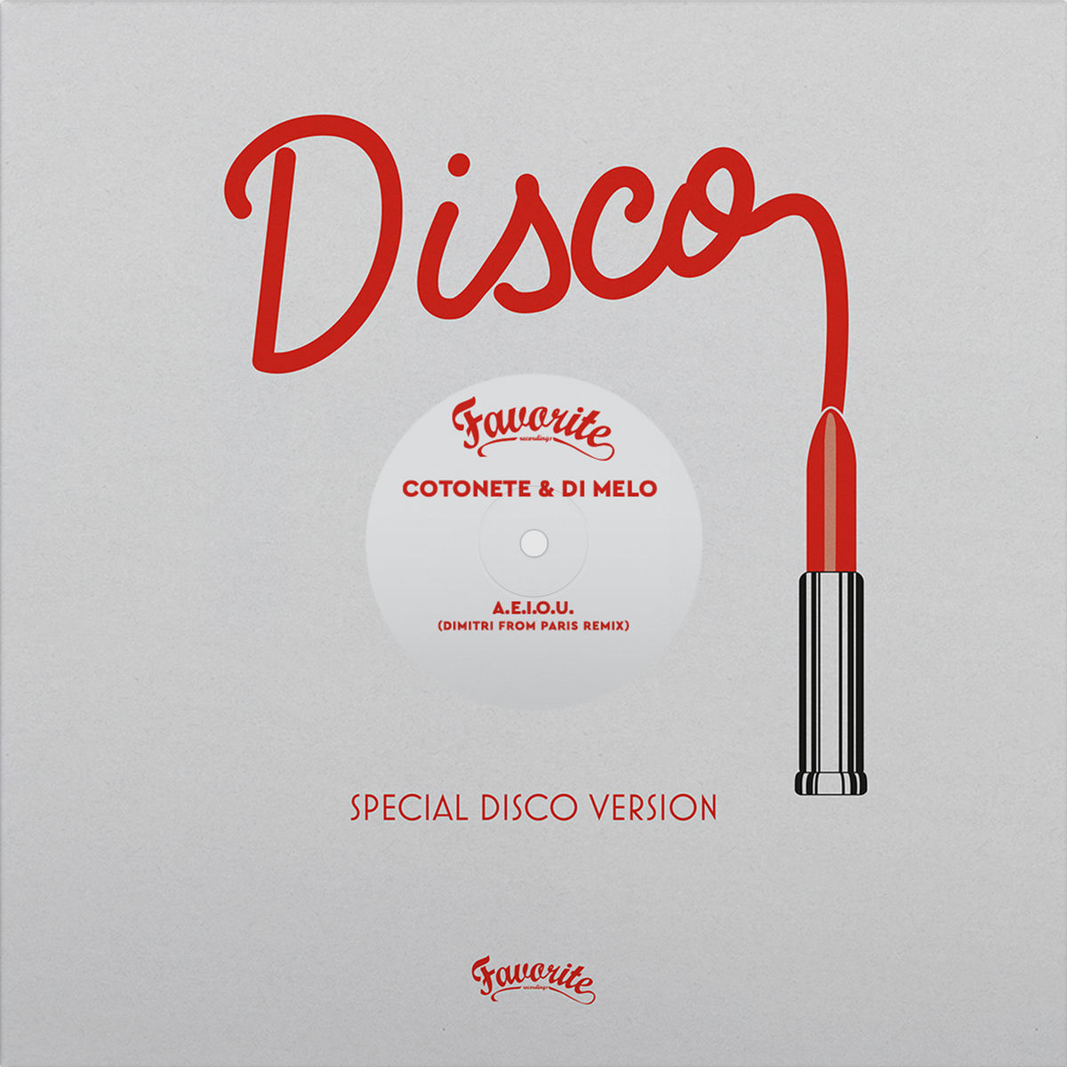 Album cover of A.E.I.O.U. (Dimitri From Paris Remix)
