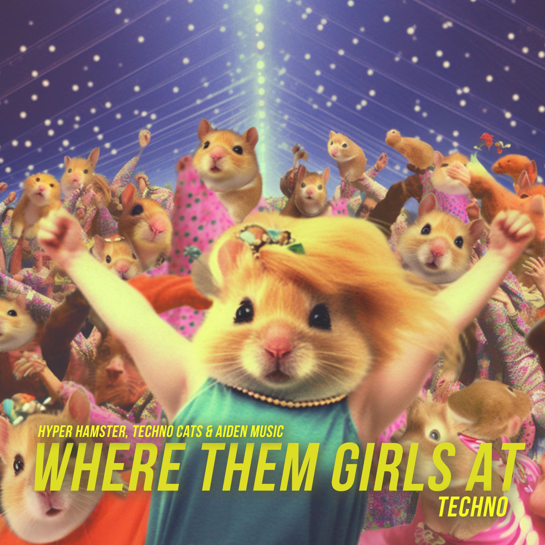 Album cover of Where Them Girls At (Hypertechno)