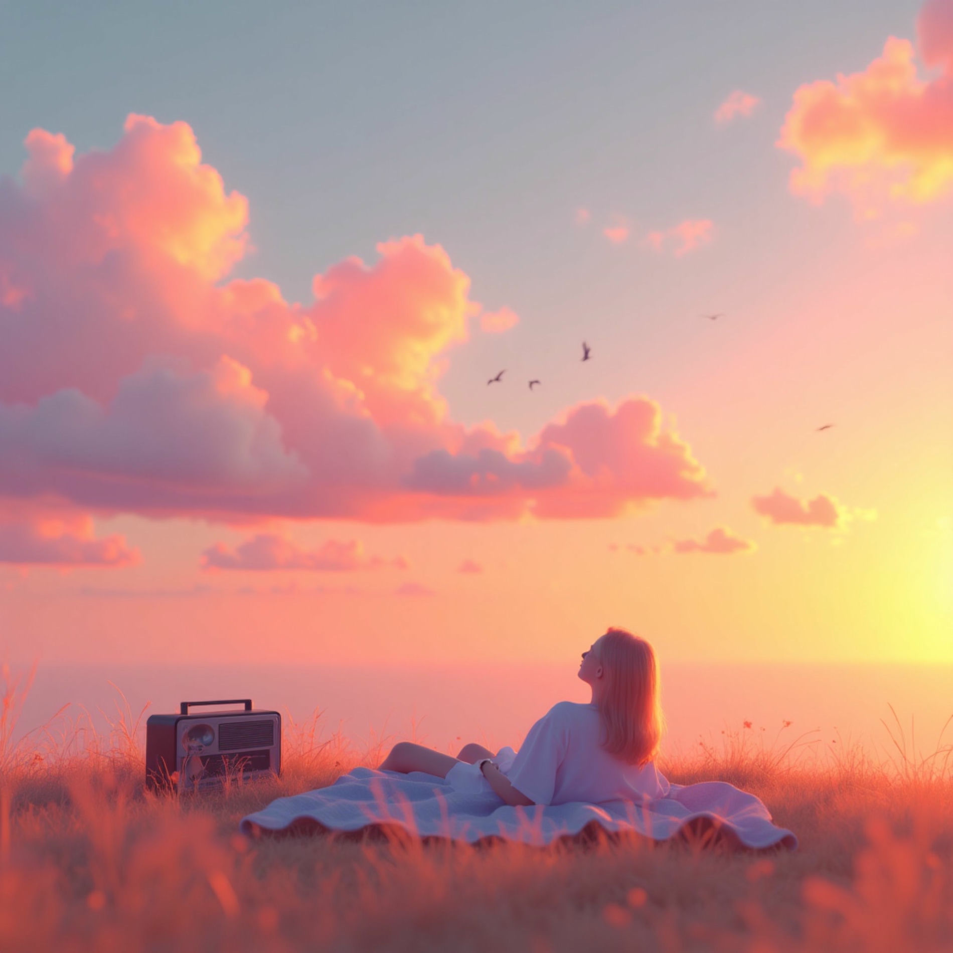 Album cover of Cloud Watching: Music for Lazy Sunset