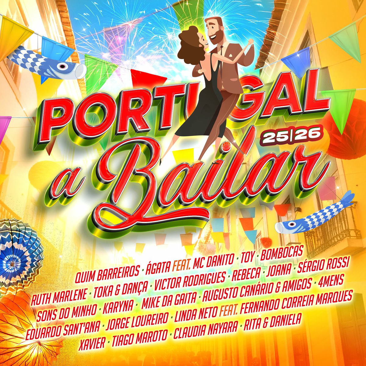 Album cover of Portugal a bailar 25/26