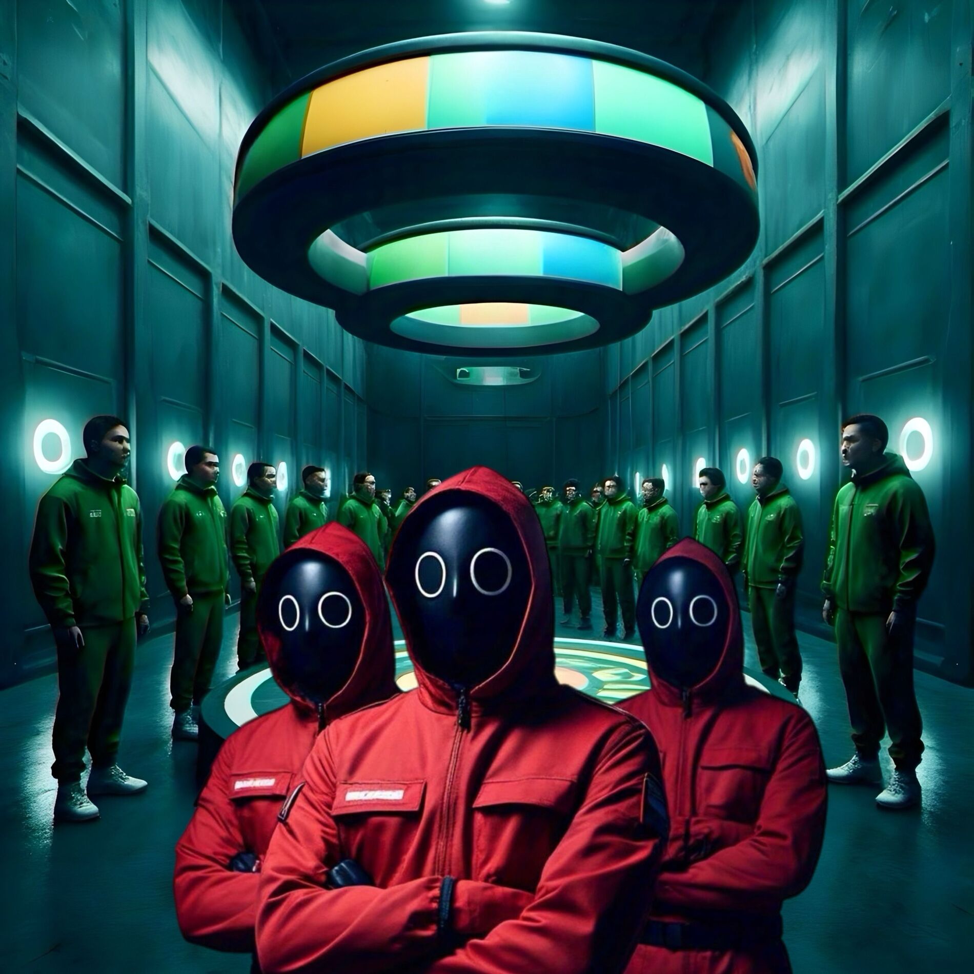 Album cover of Squid Game, Red Light Green Light