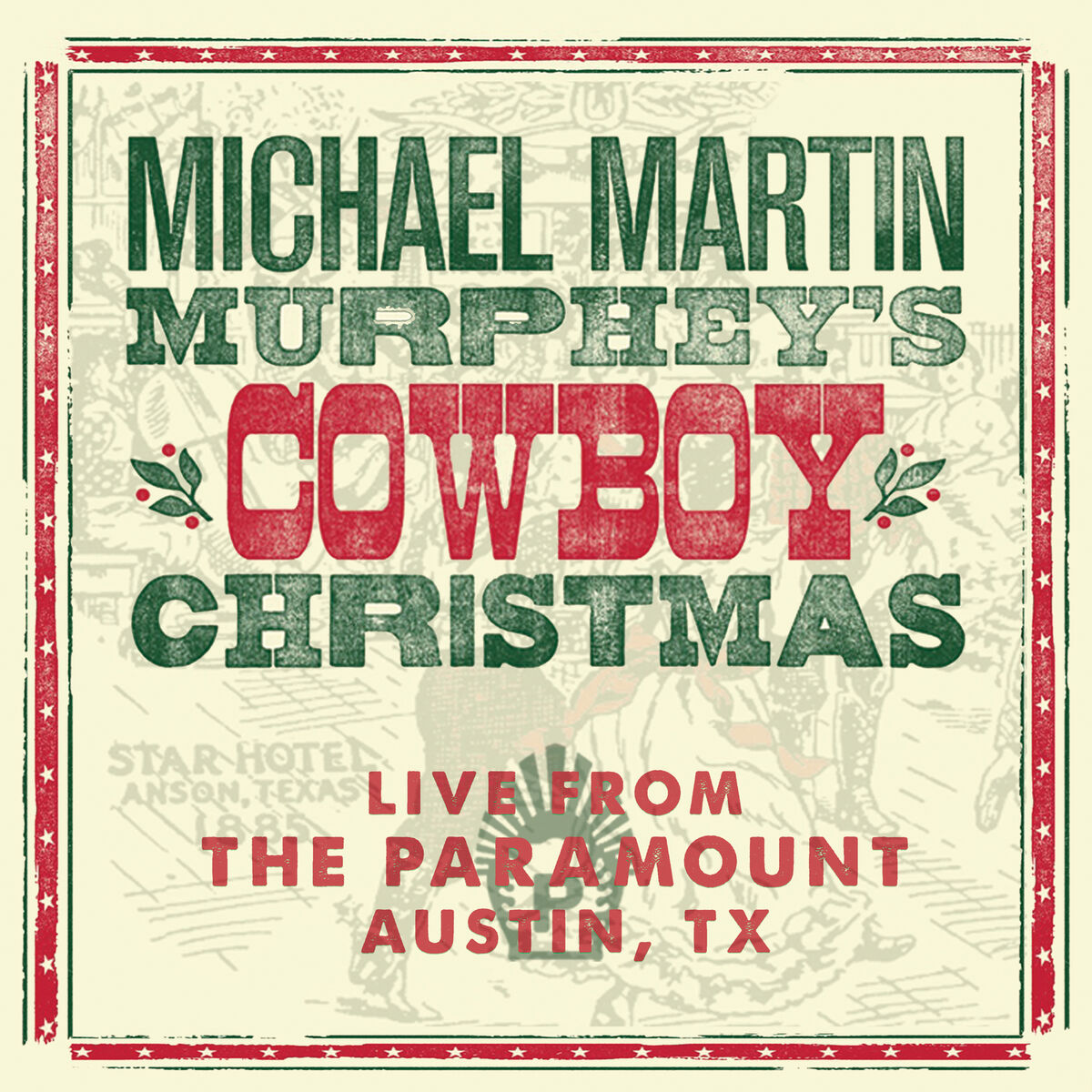 Album cover of Michael Martin Murphey's Cowboy Christmas (Live)
