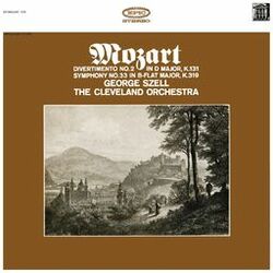 Cover of Mozart: Symphonies No. 33, K. 319 & Divertimento No. 2 in D Major, K. 131